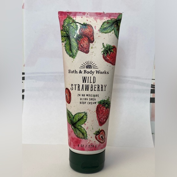 Other - Bath & Body Works Wild Strawberry Body Cream